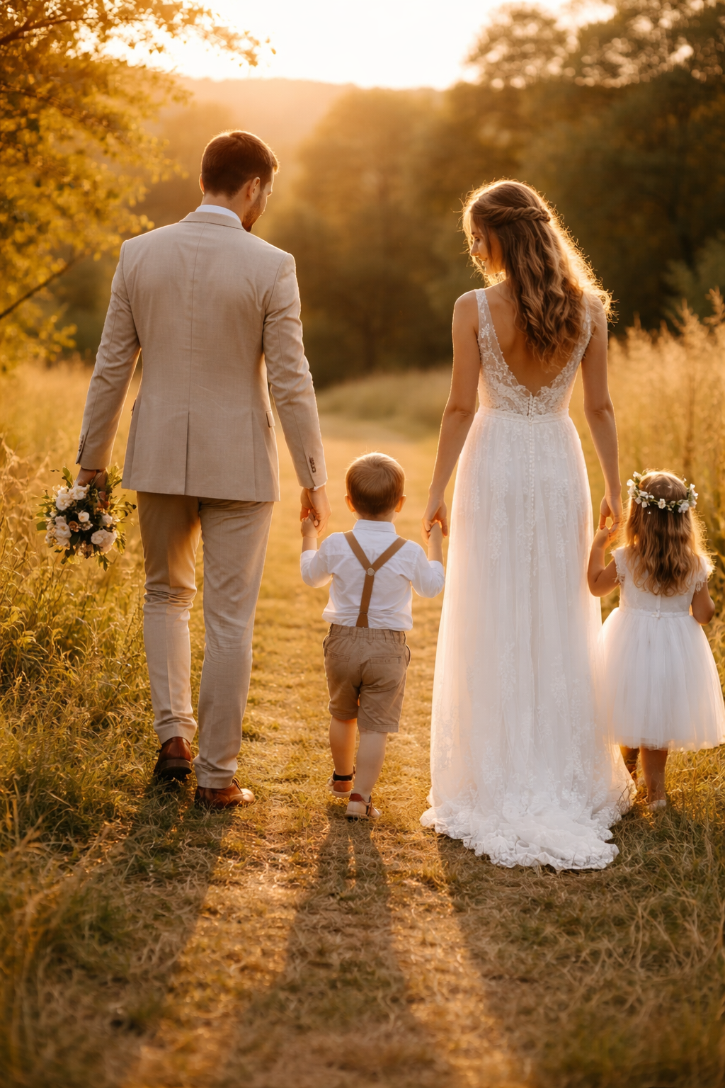 Gifta sig med småbarn? Så skapar ni drömbröllopet utan stress