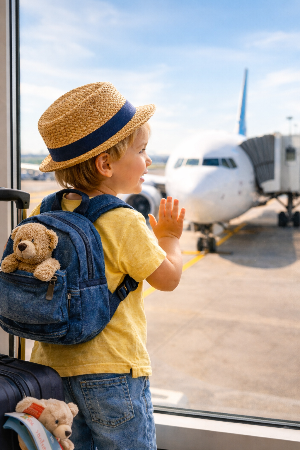 Första flygresan med barn – packa smart och res tryggt