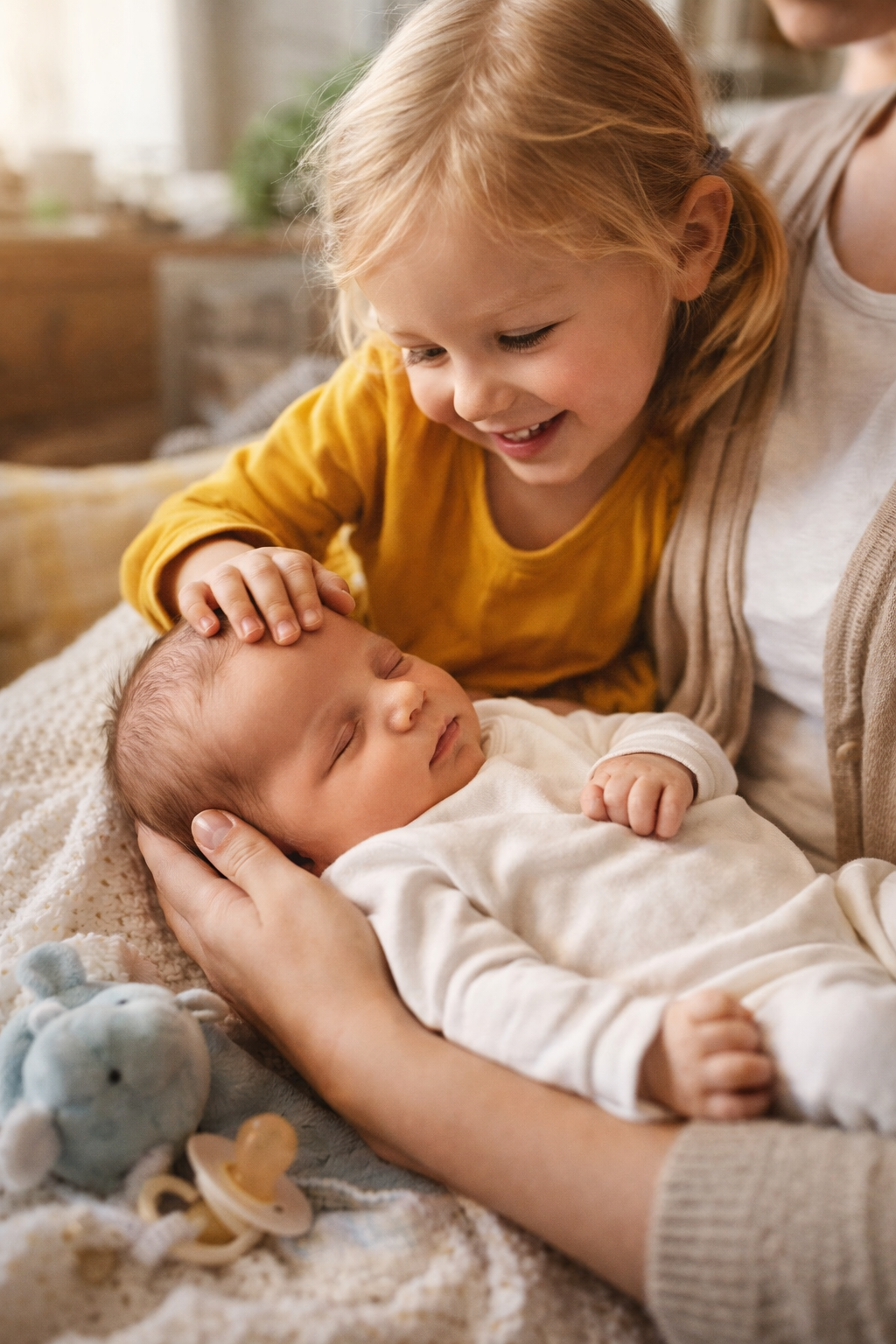 Checklista: Förbered storasyskon inför bebisens ankomst